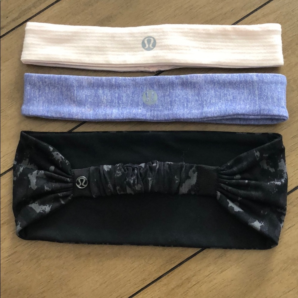 ❤️3 lululemon headbands